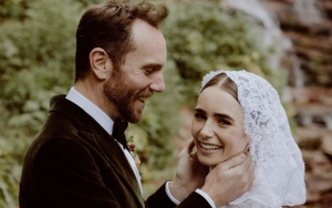 Lily Collins' Hubby Pokes Fun at Mom Following Wedding Screenshot Post 