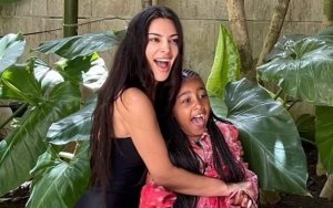 North West Hilariously Imitates Mom Kim Kardashian's Fake Influencer Voice 