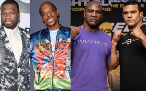 50 Cent Replaces Snoop Dogg as Announcer for Evander Holyfield and Vitor Belfort Match