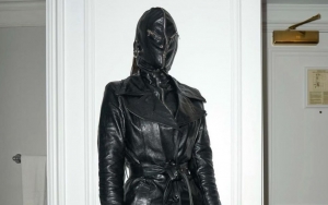 Kim Kardashian Turns Head With Head-to-Toe Black Leather Outfit in NYC
