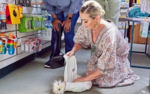 New Mom Katy Perry Shows Off Swaddling Skills While Shopping for Baby Clothes With Oprah