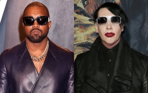 Kanye Dons Marilyn Manson T-Shirt to Continue Support for Embattled Rocker