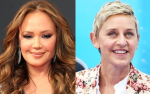 Leah Remini Jokingly Accuses Ellen DeGeneres of 'Acting Interested' in Interview