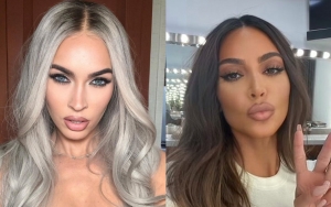 Megan Fox Likened to Kim Kardashian After Debuting New Hair Color for Movie Role