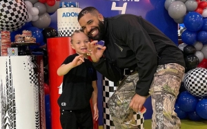 Drake Celebrates Son Adonis' 4th Birthday With Racing Car-Themed Party