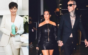 Kris Jenner Jokes About Hiding in Closet When Kourtney Kardashian and Travis Barker Show PDA
