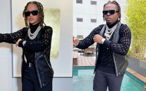 Rihanna Earns Praises After Recreating Gunna's New York Fashion Week Look for Halloween