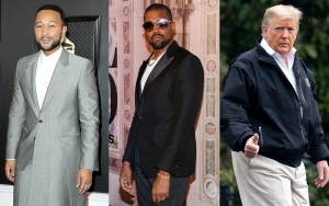 John Legend Believes Kanye West Sees Himself in Donald Trump 