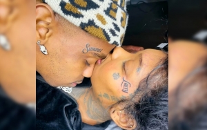 Summer Walker gets her boyfriend LVRD Pharaohs real name Larry TATTOOED  on her FACE  Daily Mail Online