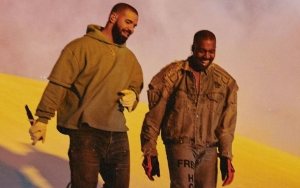 Drake Delights Fans With Pics of Him and Kanye West From 'Free Larry Hoover' Concert