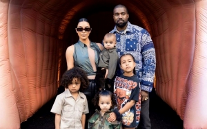 Kanye West Joined by Kim Kardashian and Kids on Sunday Service After Begging Her to Run Back to Him
