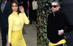 Kim Kardashian Caught Sneaking Out of Pete Davidson's Apartment in Staten Island