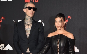Travis Barker Shares Lovely Doodle From Kourtney Kardashian