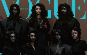 British Vogue Accused of 'Black Fetish' Over February Cover Featuring African Models 