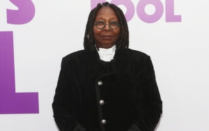 Whoopi Goldberg Blares 'Innocence' With Her Jacket in 1st Photo Since 'The View' Suspension