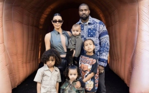 Kanye West Reunites With Kids After Claiming Kim Kardashian Prevented Him to Take Them to Chicago