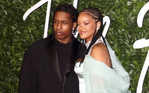 Rihanna Shows Pregnancy Glow When Attending Fenty Beauty Event With A$AP Rocky