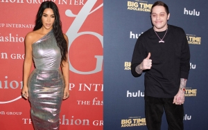 Kim Kardashian and Pete Davidson Spotted Kissing for First Time on Early Valentine's Day Dinner