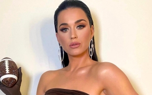 Katy Perry Slams Pregnancy Rumors as She Flashes Midriff While Filming 'American Idol'