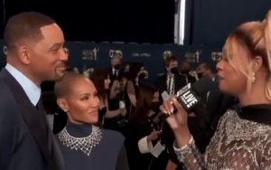 Will Smith and Jada Pinkett Smith Awkwardly Laugh Off Laverne Cox's 'Entanglements' Joke at SAGs