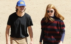 Shia LaBeouf and Mia Goth Seen Taking a Walk With Their Newborn Baby 
