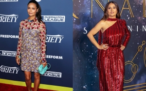 Thandiwe Newton Shows Love to Her 'Magic Mike 3' Replacement Salma Hayek After Her Abrupt Exit