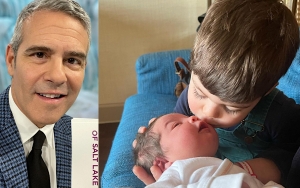 Andy Cohen Shares Sweet Pic of Son Benjamin Kissing Newborn Sister Lucy