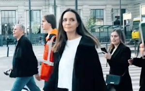Angelina Jolie Says She's Not Afraid Despite Rushing to Safety Amid Air Raid Sirens in Ukraine