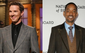 Benedict Cumberbatch Takes a Playful Dig at Will Smith's Oscars Slap During 'SNL' Monologue