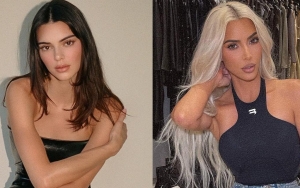 Kendall Jenner Claims There's No Rivalry With Kim Kardashian Over Vogue Gig