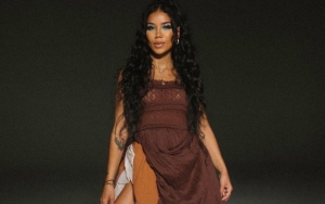 Jhene Aiko Puts Bare Baby Bump on Display in New Nude Pic Maternity Photo