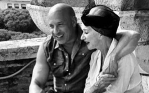 Vin Diesel Enjoys Roman Dinner With Helen Mirren in Celebration of 55th Birthday