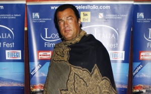 Steven Seagal Pictured at Russian Jail After 50 Ukrainians Were Killed There