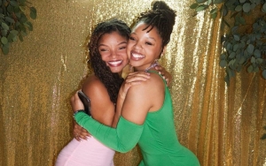 Halle Admires Sister Chloe Bailey's 'Less Is More' Fashion Approach