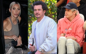 Kim Kardashian Hangs With Orlando Bloom After He Advises Pete Davidson to Repair Relationship