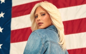 Kim Kardashian Gets Mixed Responses for Baring Her Butt and Going Blonde in Patriotic Magz Cover 