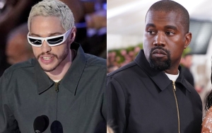 Pete Davidson Appears to Channel Kanye West's Met Gala Look at Emmys 2022 