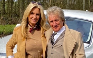 Rod Stewart's Wife Penny Lancaster Among Police Guarding Queen Elizabeth's Coffin