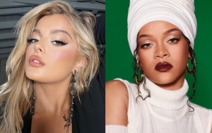 Bebe Rexha Playfully Reacts to Viral Meme About Her Crashing Rihanna's Super Bowl Halftime Show
