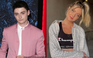 Noah Schnapp's Reacts to Hannah Godwin's Post Saying She Has a 'Bone to Pick' With Him