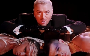 Sam Smith and Kim Petras Perform at Sex Club Cabaret in Lustful Music Video for 'Unholy'