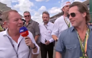 Brad Pitt Catches Heat After Snubbing F1 Interviewer Martin Brundle