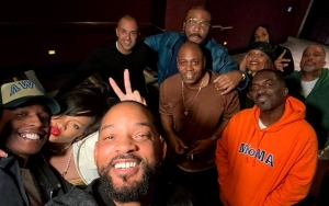 Rihanna, Dave Chappelle, Tyler Perry Join Will Smith for Epic Selfie at 'Emancipation' Screening