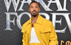 Michael B. Jordan Pokes Fun at Criticism of His Yellow Suit at 'Black Panther 2' Premiere