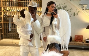 Kylie Jenner and Travis Scott Put on United Front With Kids on Halloween Day Post-Cheating Rumors