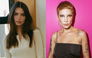 Emily Ratajkowski Proud of Herself for 'Skipping No Meals' After Halsey Praises Her Curvier 'Cheeks'