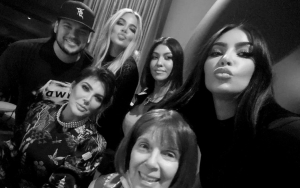 Rob Kardashian Looks Slimmer in Rare Family Photo From Kris Jenner's Birthday Bash