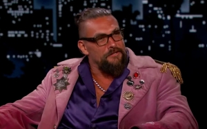 Jason Momoa Bares His Butt While Stripping Down on Jimmy Kimmel's Talk Show 