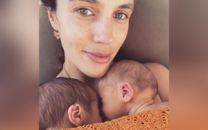 Jessica Brown Findlay Shares First Pic With Babies After Giving Birth to Twin Boys