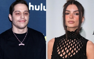 Pete Davidson Seen Keeping Low Profile Outside Emily Ratajkowski's Home 